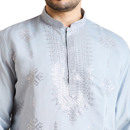 Veer Silk Kurta Set