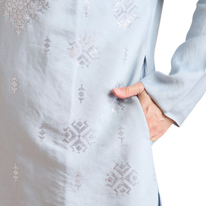 Veer Silk Kurta Set
