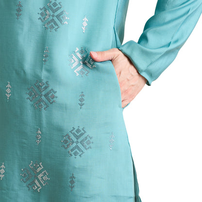 Veer Silk Kurta Set