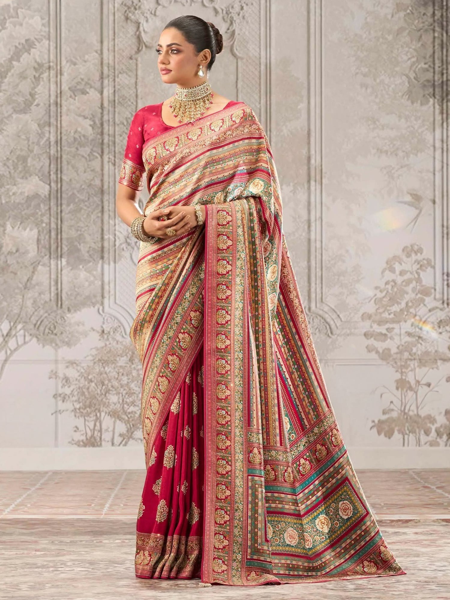 Hazel Saree - Roop Darshan