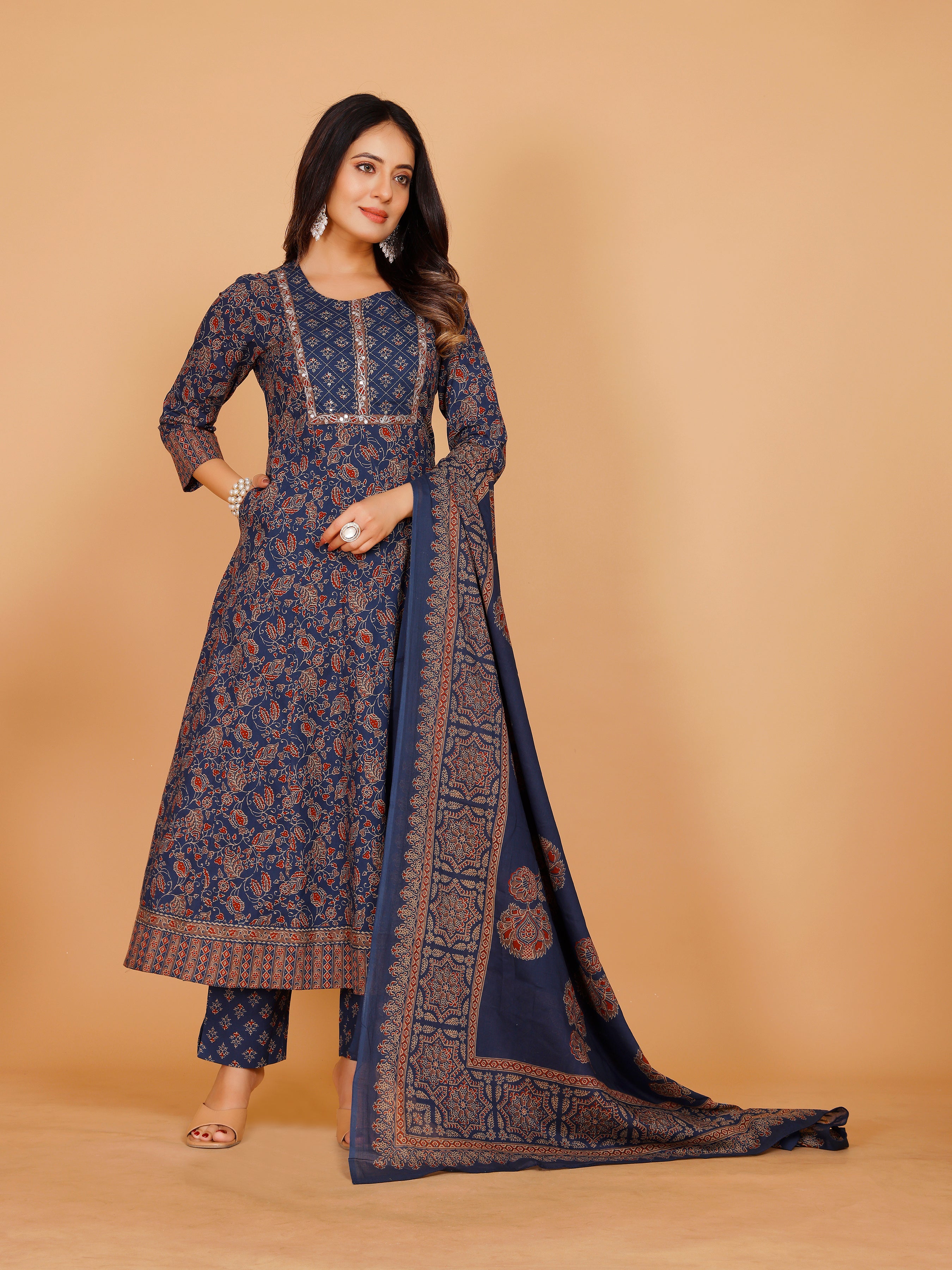 Tanya Flair Suit - Roop Darshan