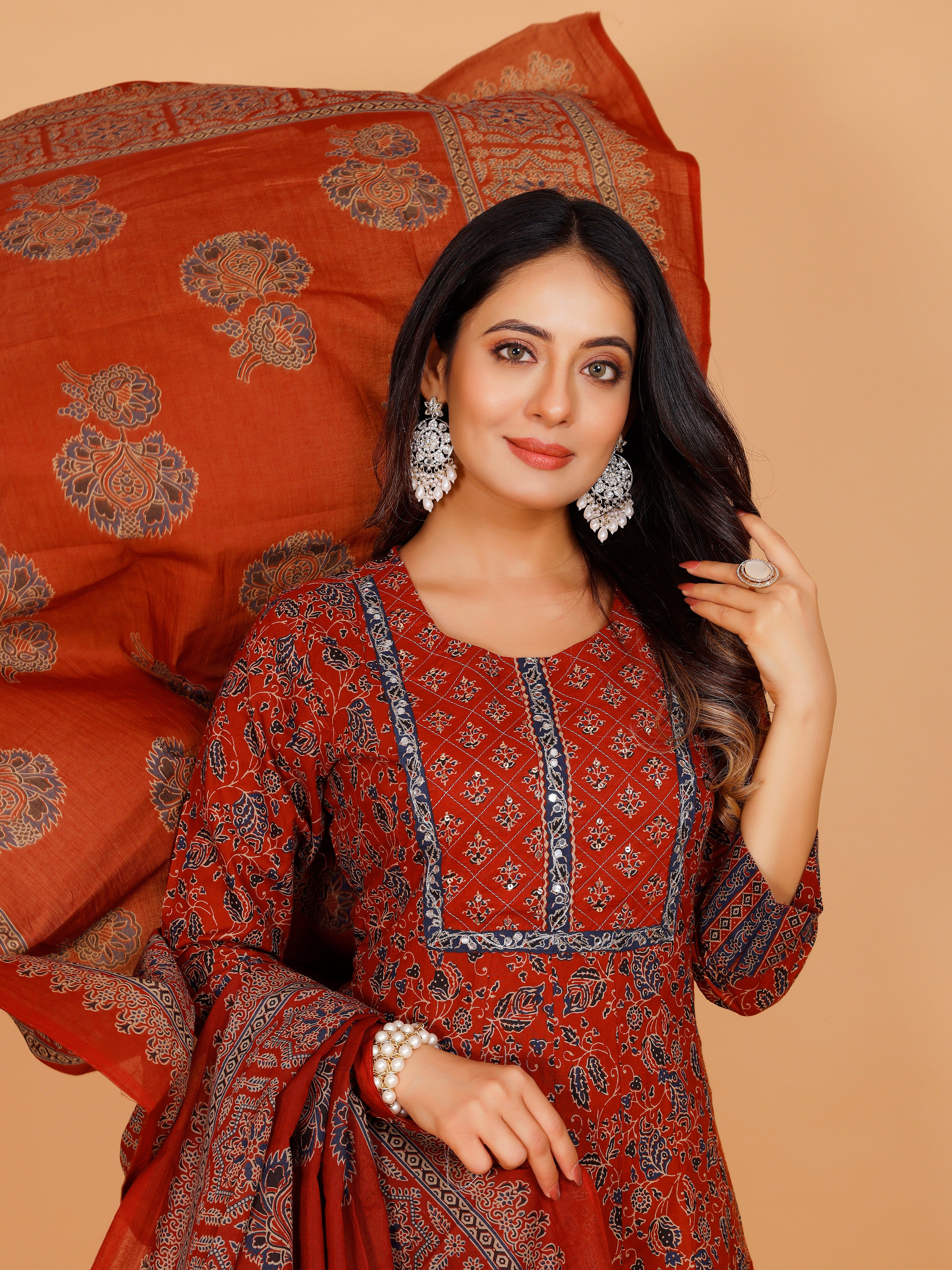 Tanya Flair Suit - Roop Darshan