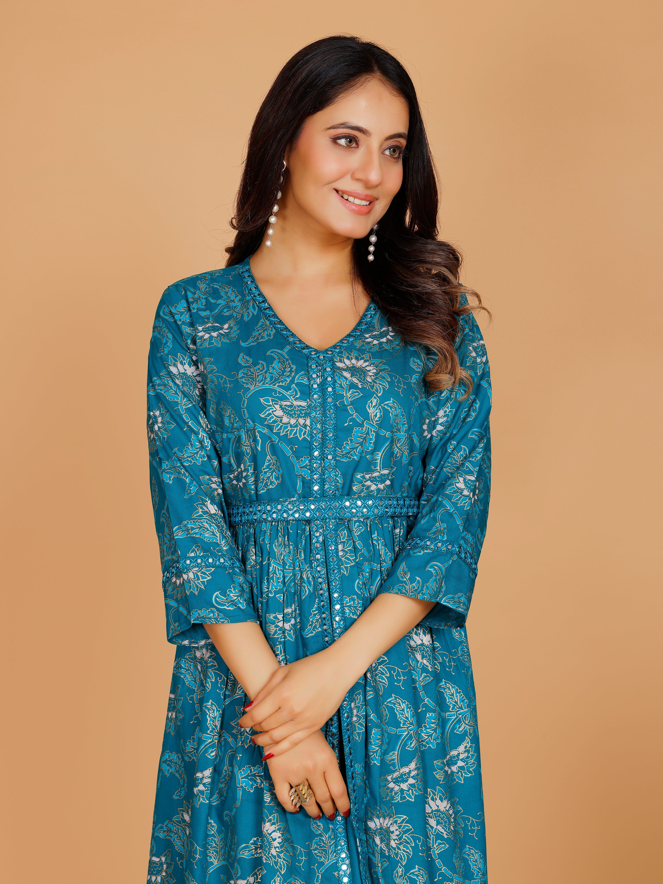 Jahnavi Flair Kurti - Roop Darshan