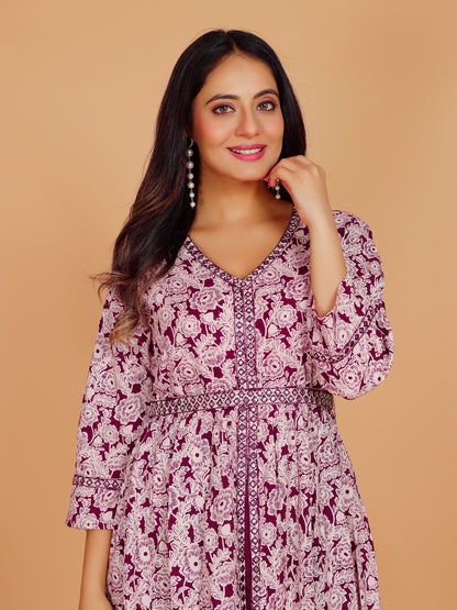 Aarya Flair Kurti - Roop Darshan