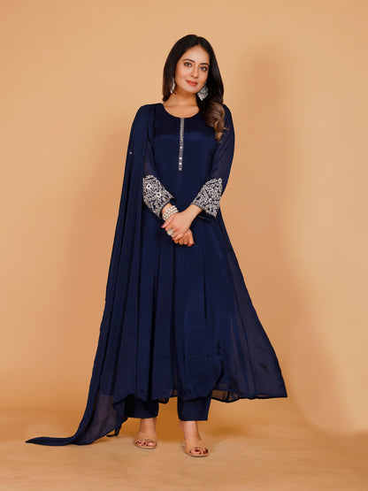 Kesri Kamiz &amp; Pant - Roop Darshan