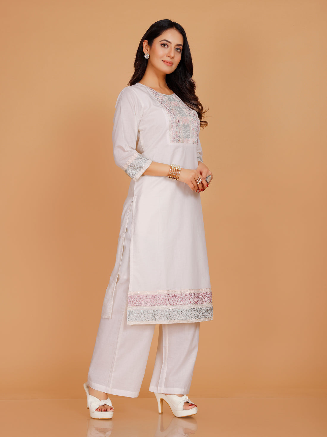 Ashvi Kurti With Pant - Roop Darshan