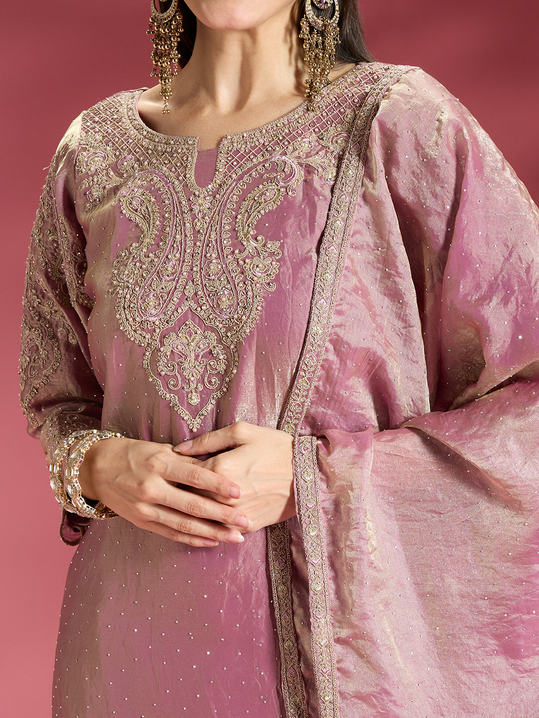 Aarna Organza Kamiz &amp; Pant