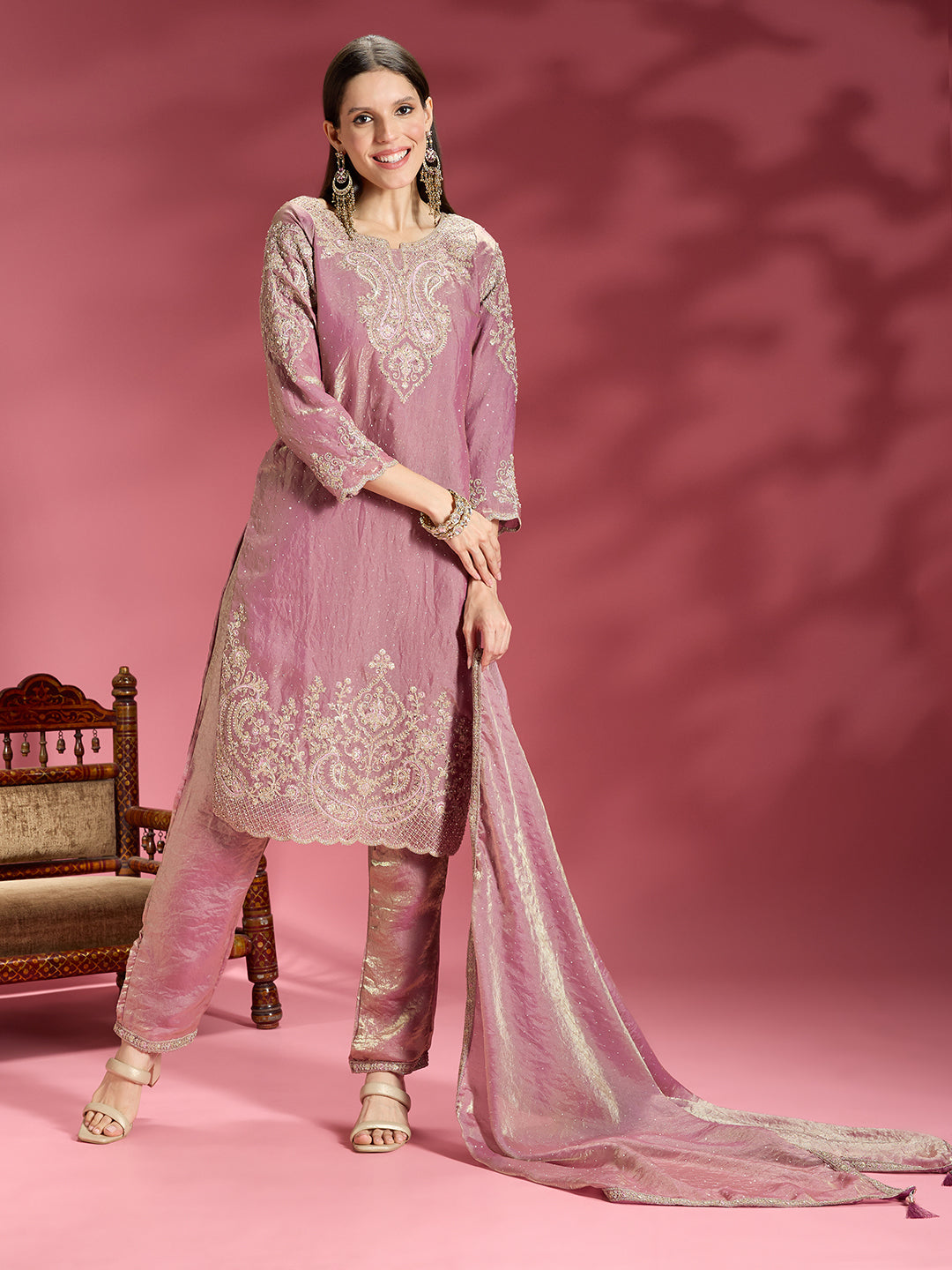 Aarna Organza Kamiz &amp; Pant