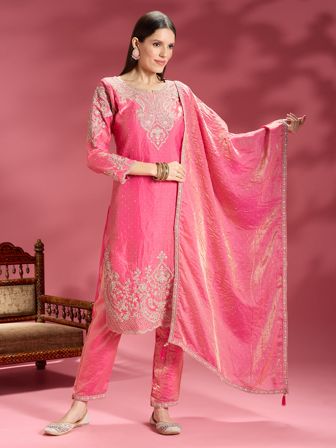 Aarna Organza Kamiz &amp; Pant