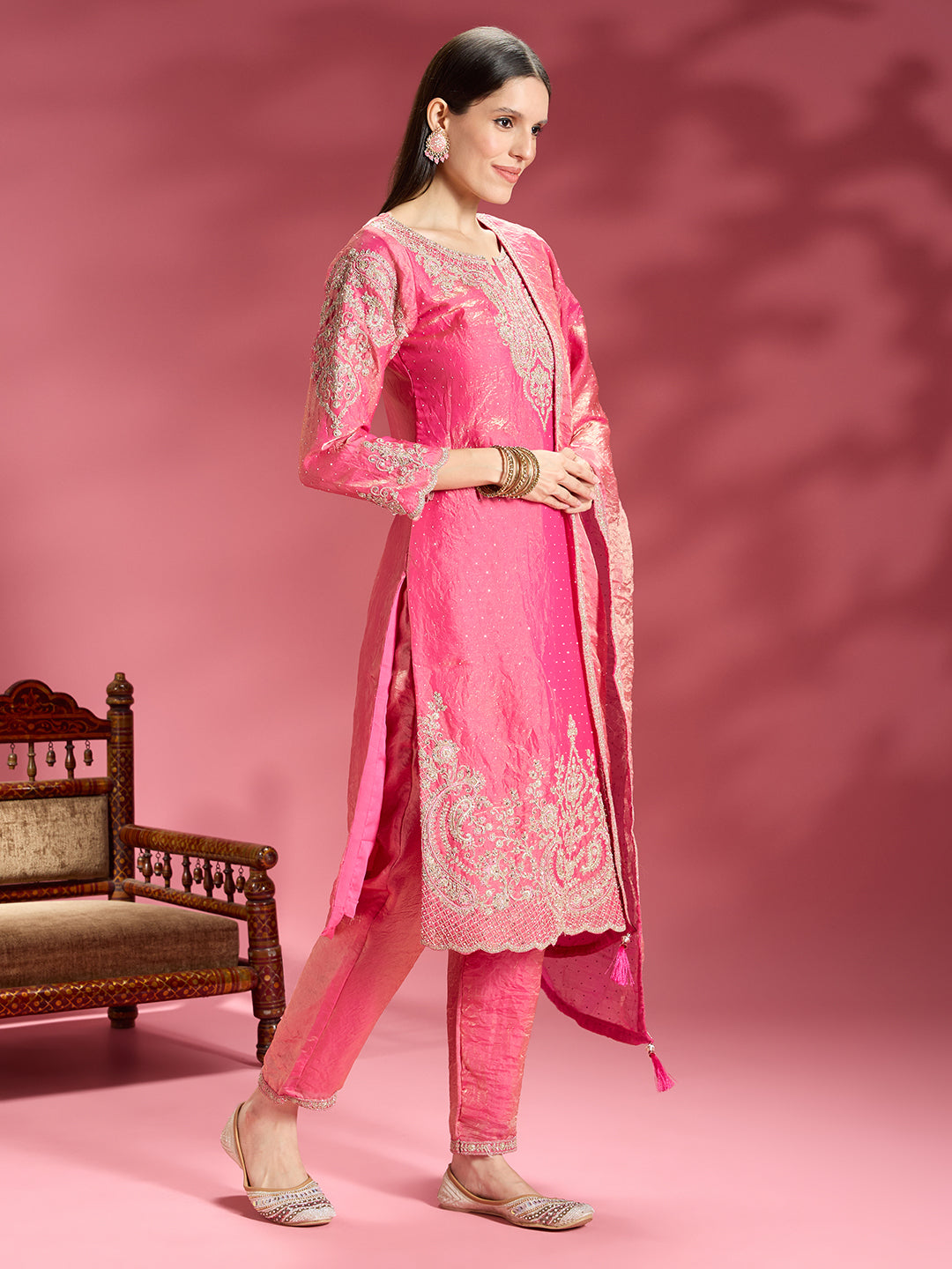 Aarna Organza Kamiz &amp; Pant