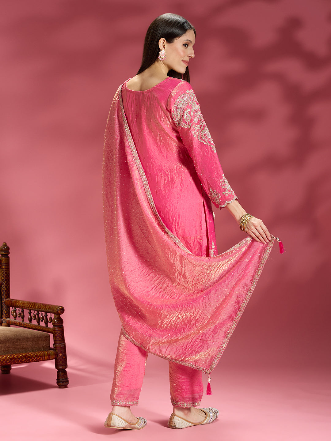 Aarna Organza Kamiz &amp; Pant