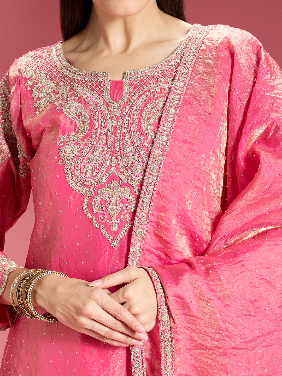 Aarna Organza Kamiz &amp; Pant
