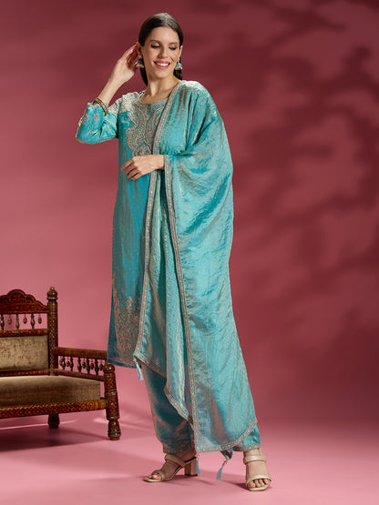 Aarna Organza Kamiz &amp; Pant
