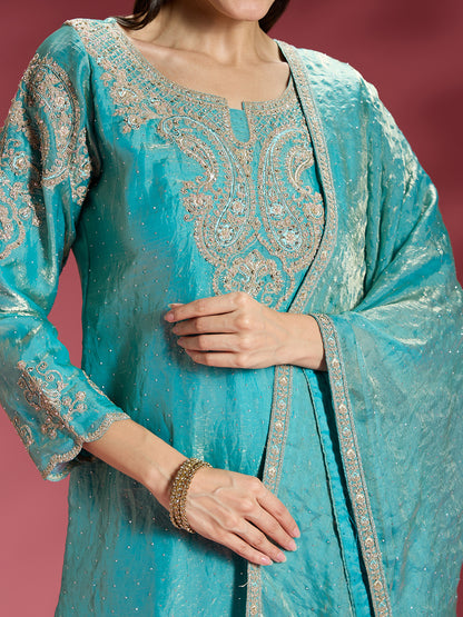 Aarna Organza Kamiz &amp; Pant