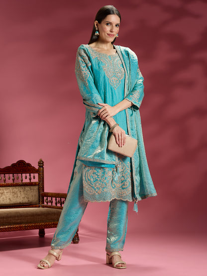Aarna Organza Kamiz &amp; Pant