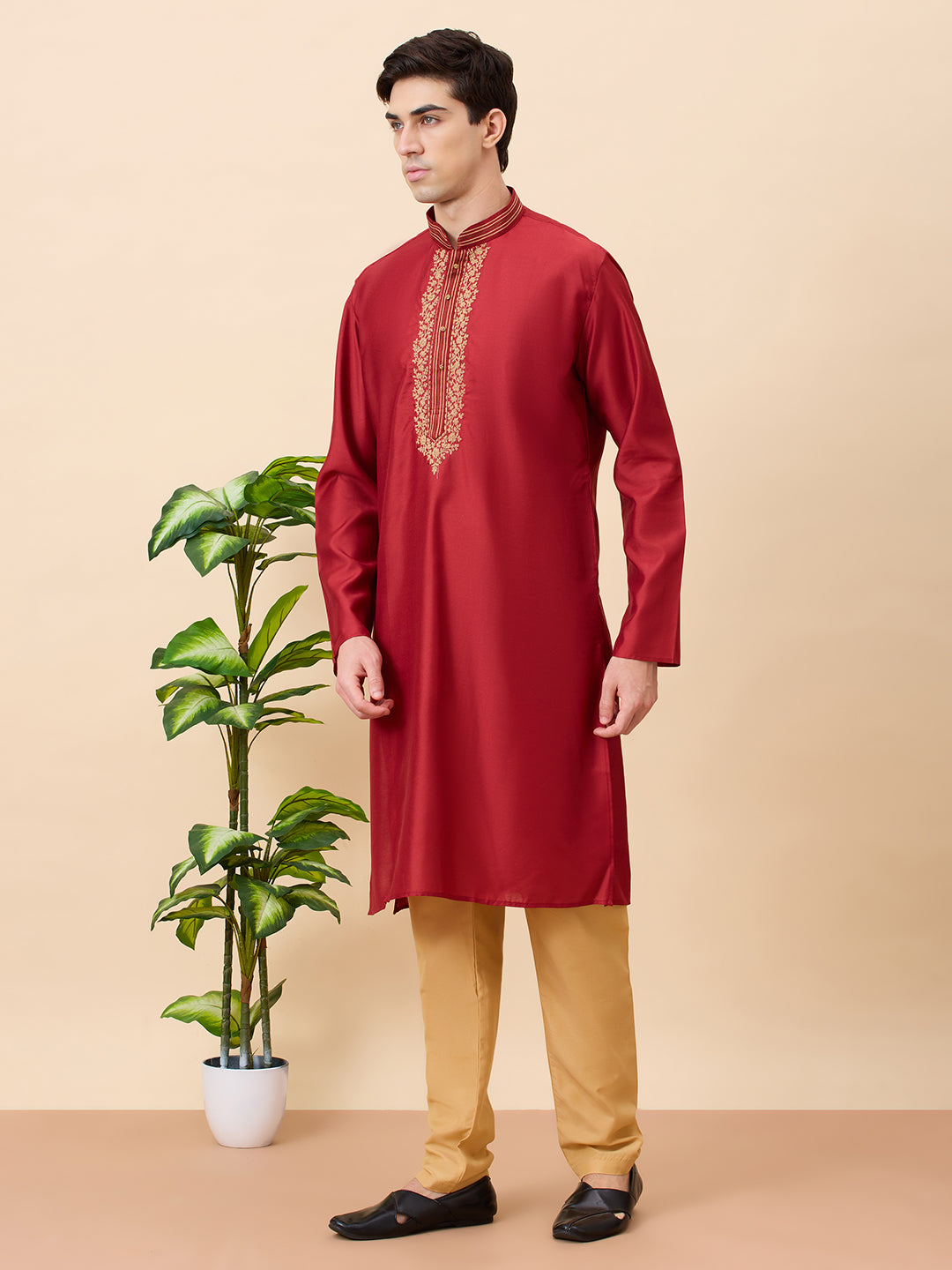 Dhruv Silk Kurta Set