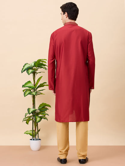 Dhruv Silk Kurta Set
