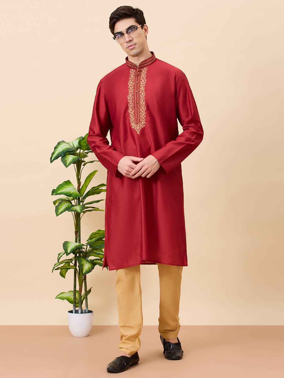 Dhruv Silk Kurta Set