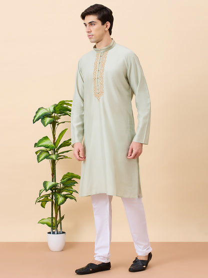 Dhruv Silk Kurta Set
