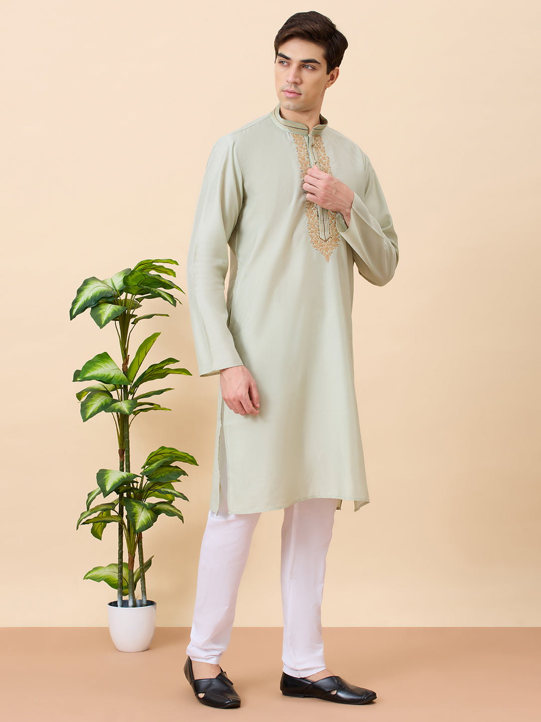 Dhruv Silk Kurta Set