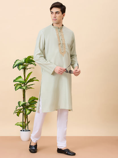 Dhruv Silk Kurta Set