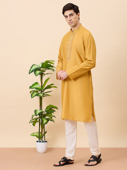 Dhruv Silk Kurta Set