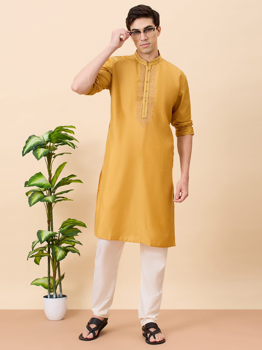 Dhruv Silk Kurta Set