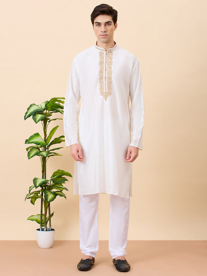 Dhruv Silk Kurta Set