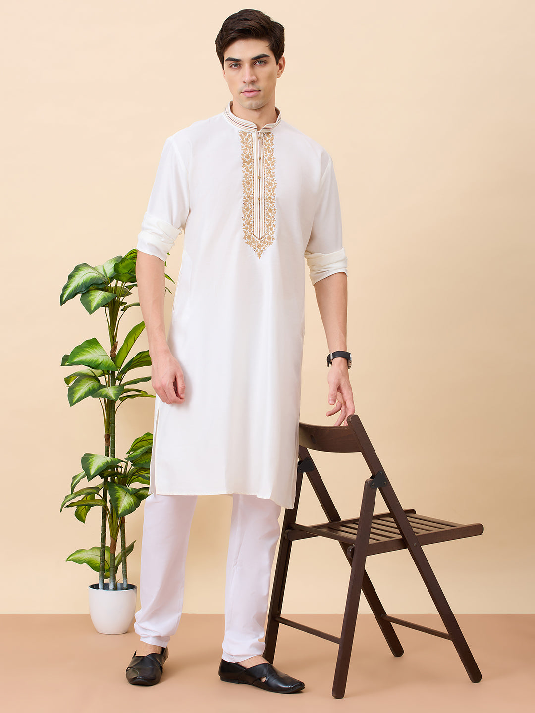 Dhruv Silk Kurta Set