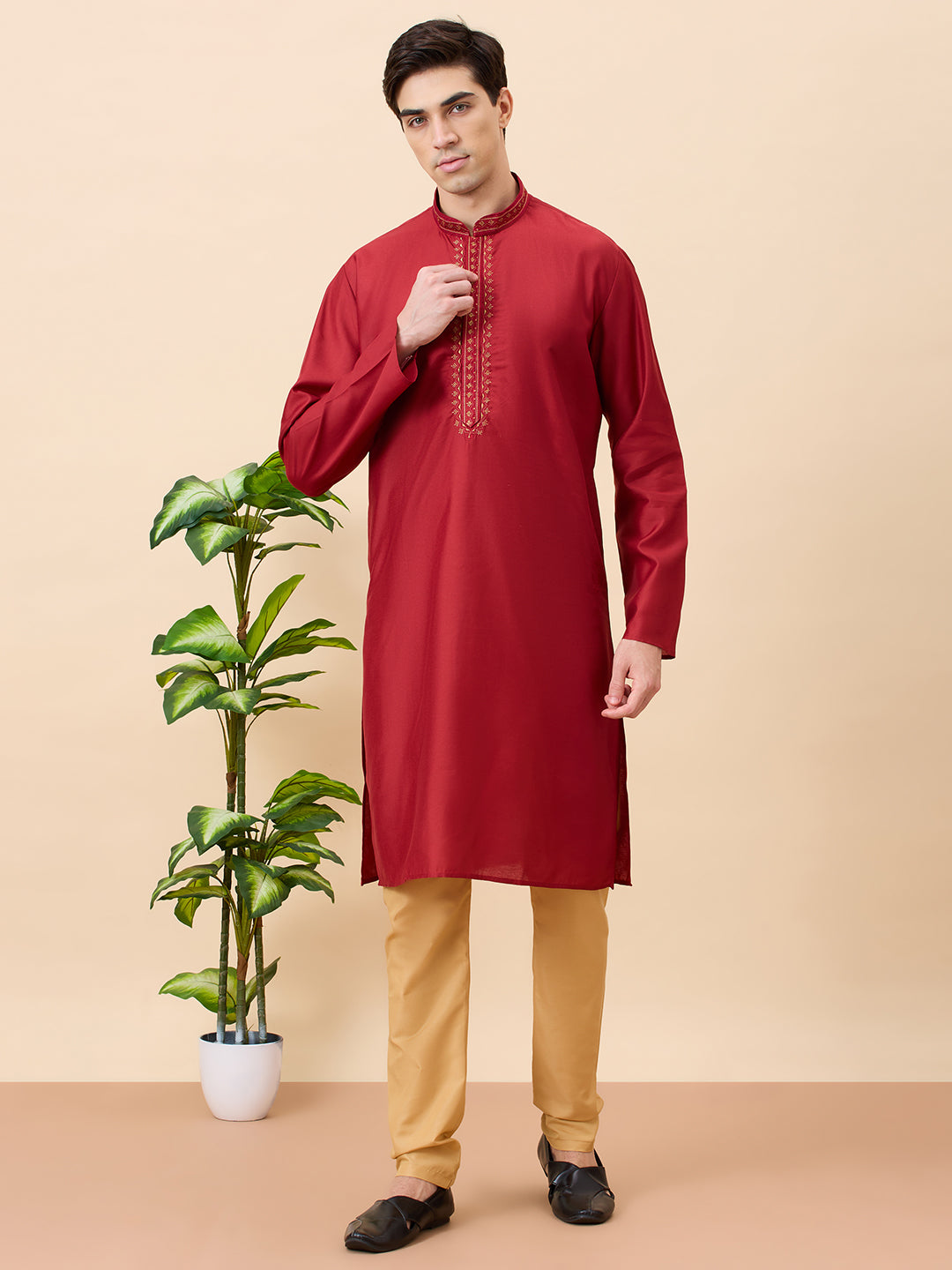 Dhruv Silk Kurta Set