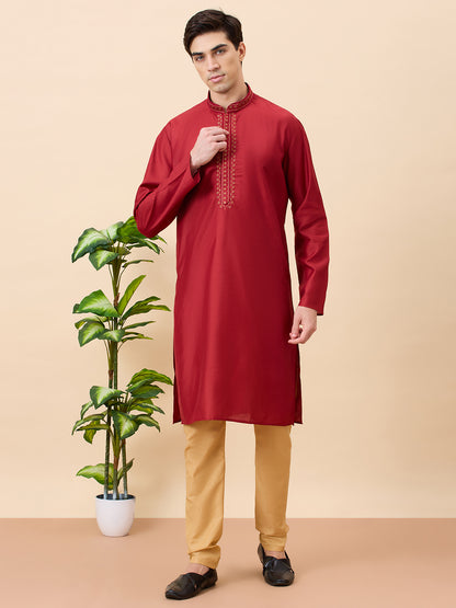 Dhruv Silk Kurta Set