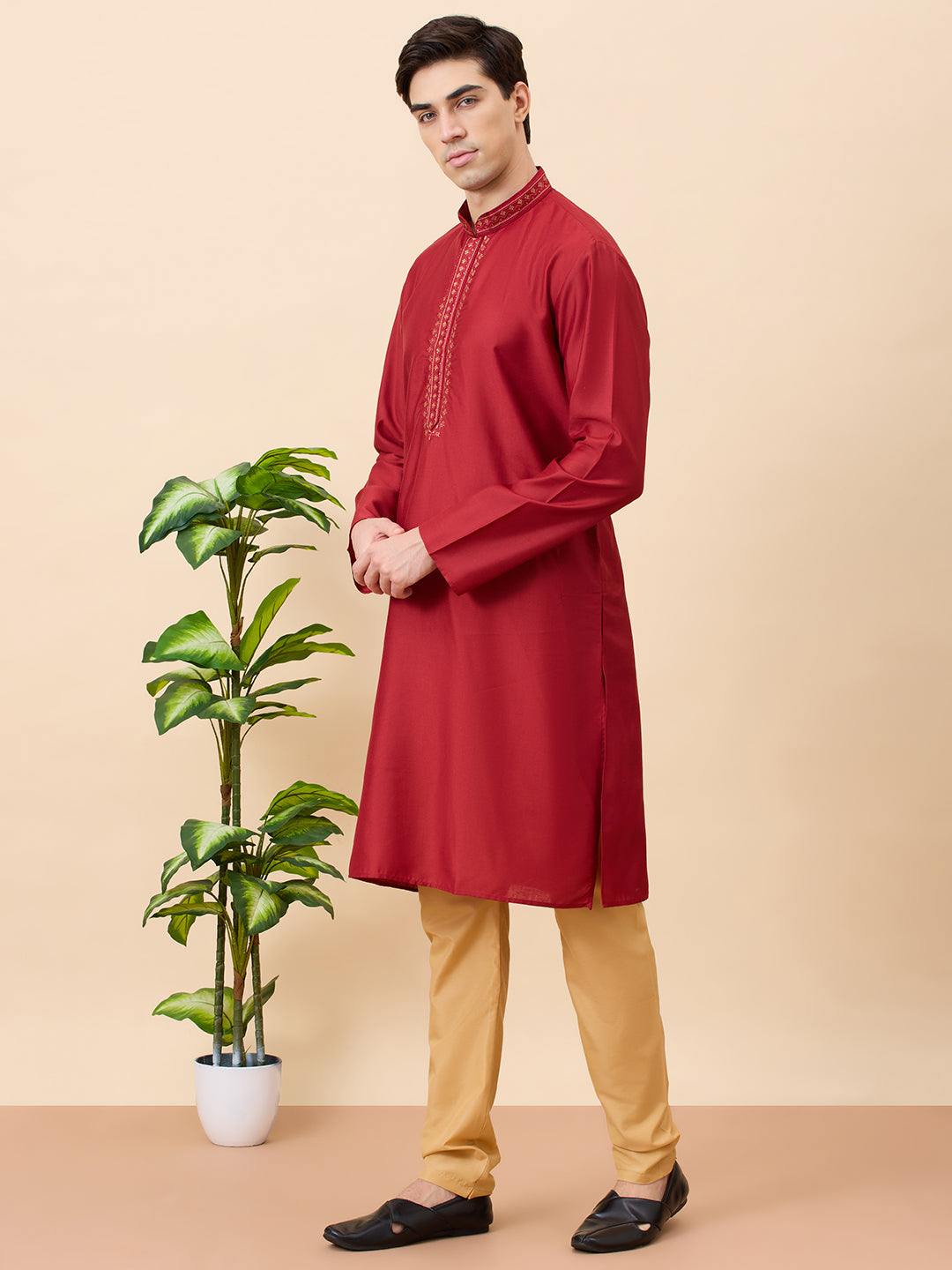 Dhruv Silk Kurta Set