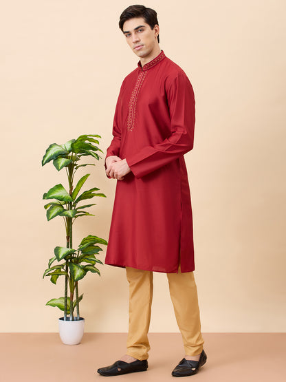 Dhruv Silk Kurta Set