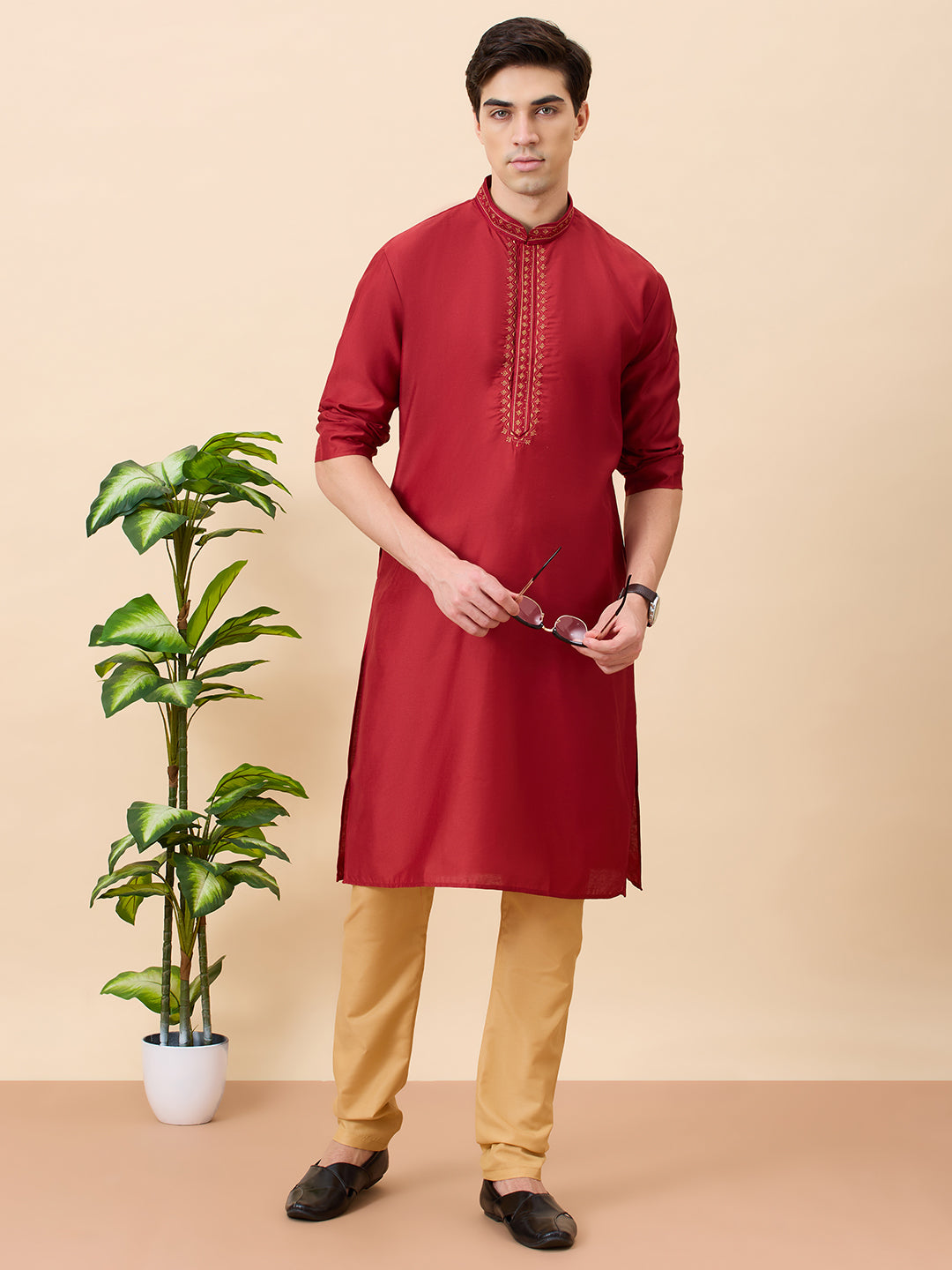 Dhruv Silk Kurta Set