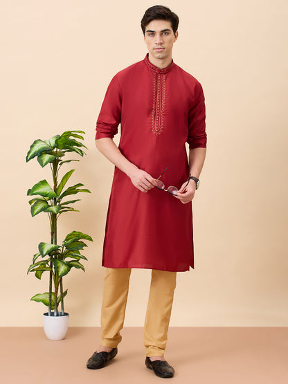 Dhruv Silk Kurta Set
