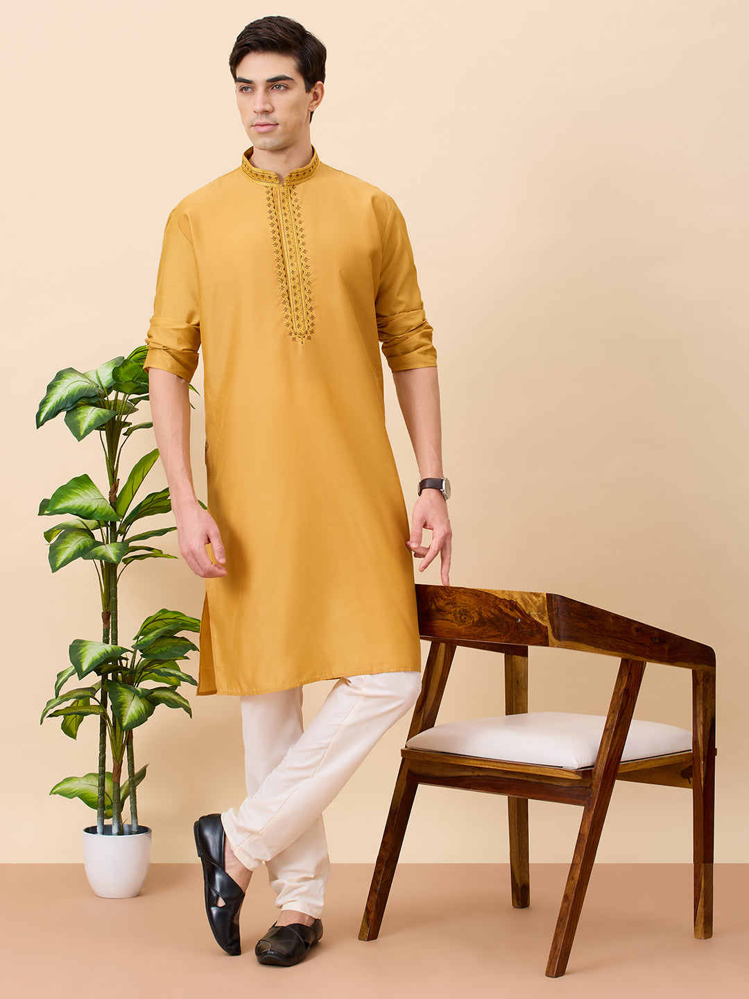 Dhruv Silk Kurta Set