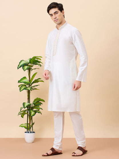 Dhruv Silk Kurta Set