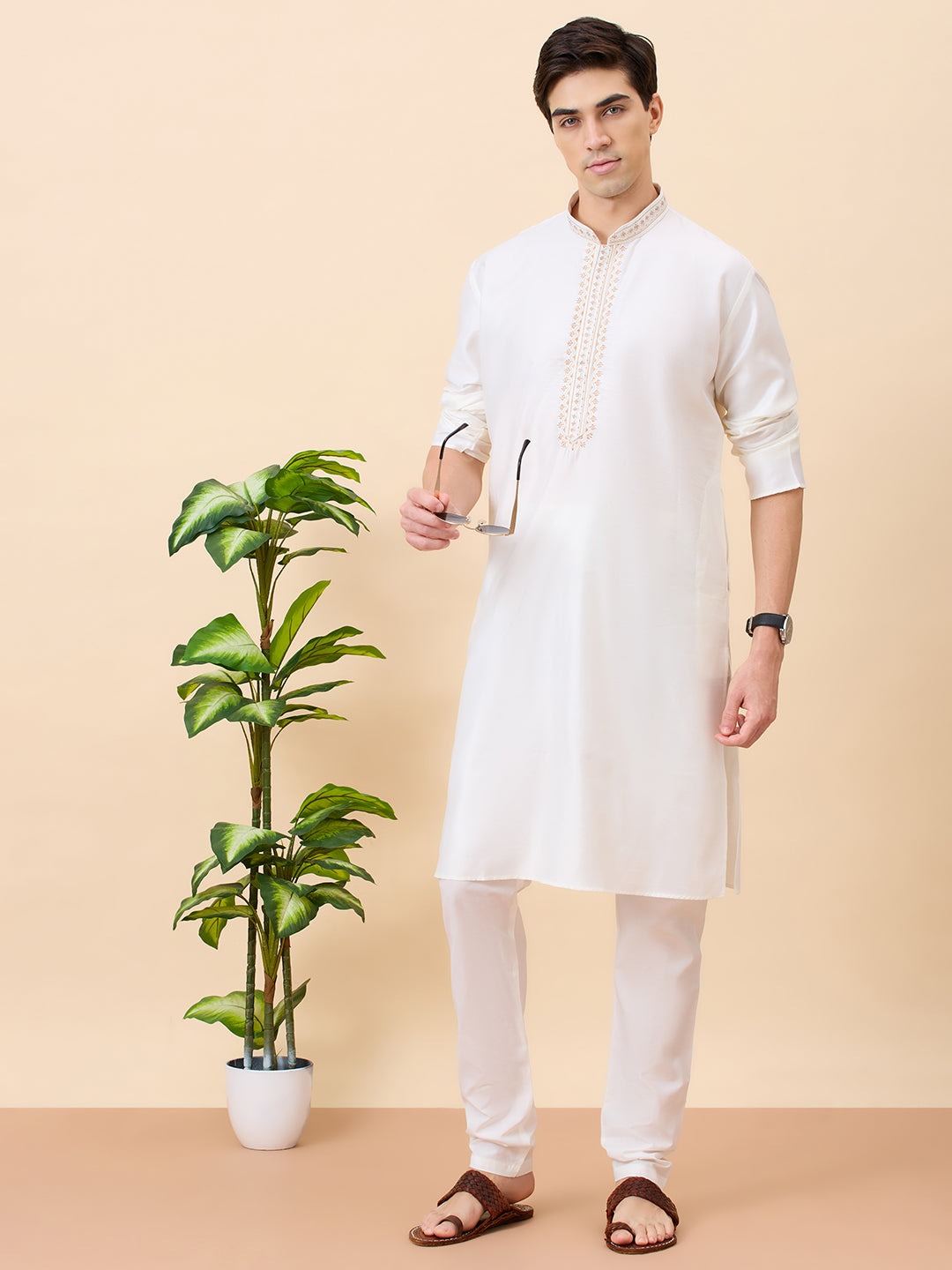 Dhruv Silk Kurta Set