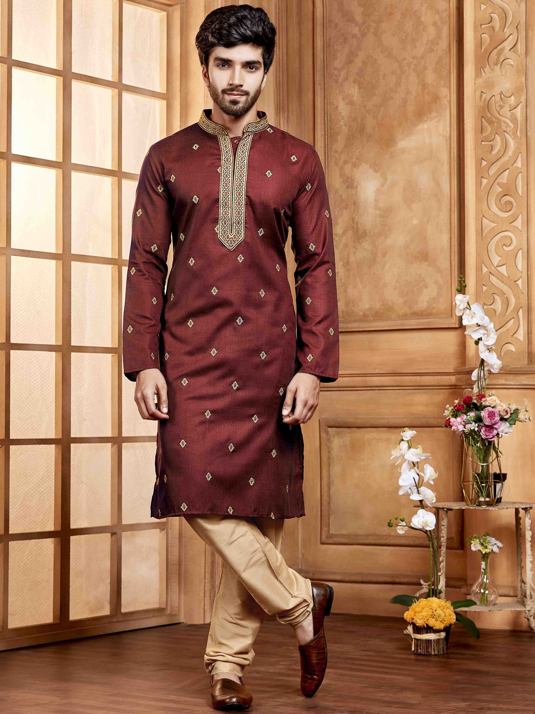 Mens Kurta Set - Roop Darshan