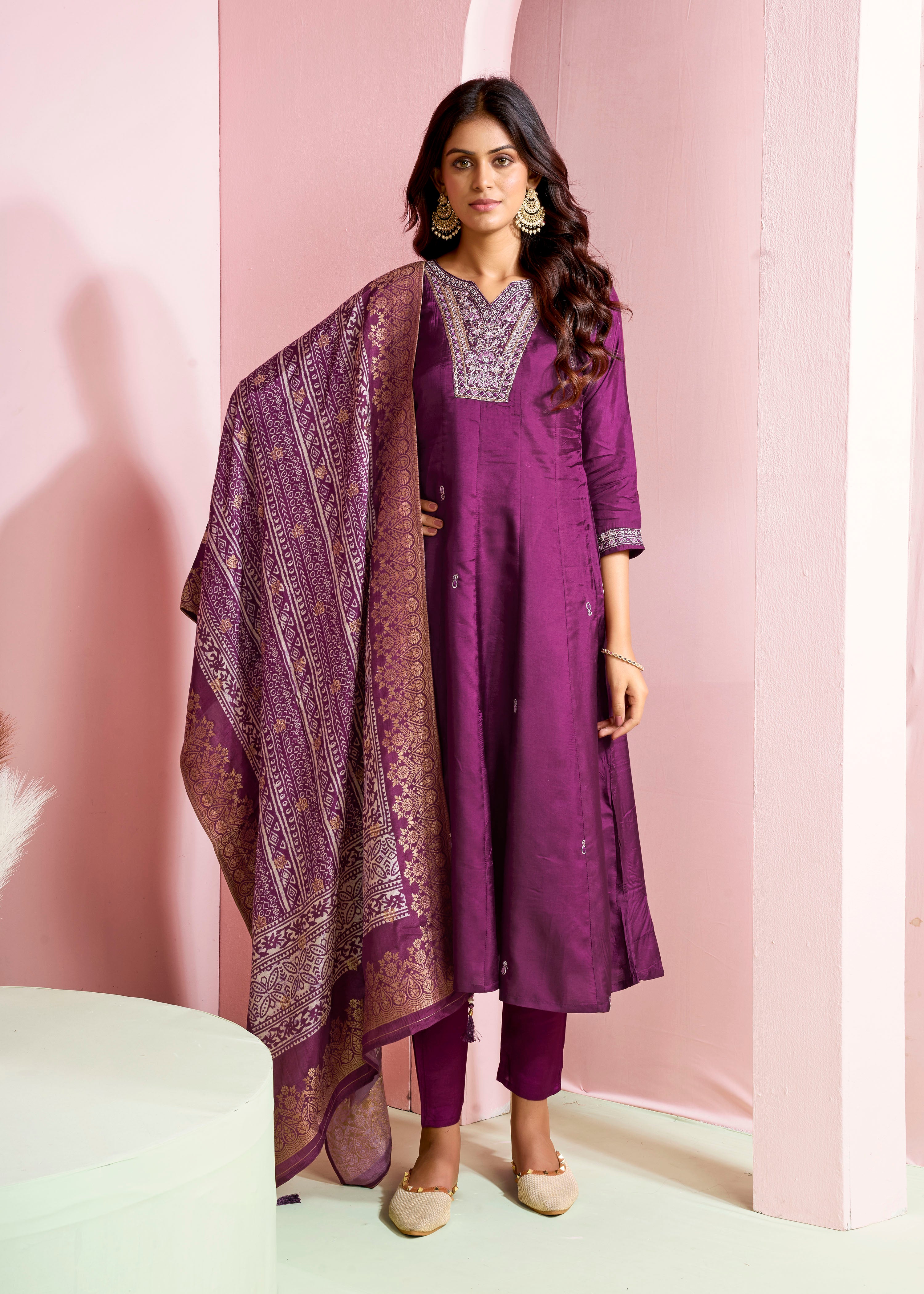 Krina Flair Suit - Roop Darshan