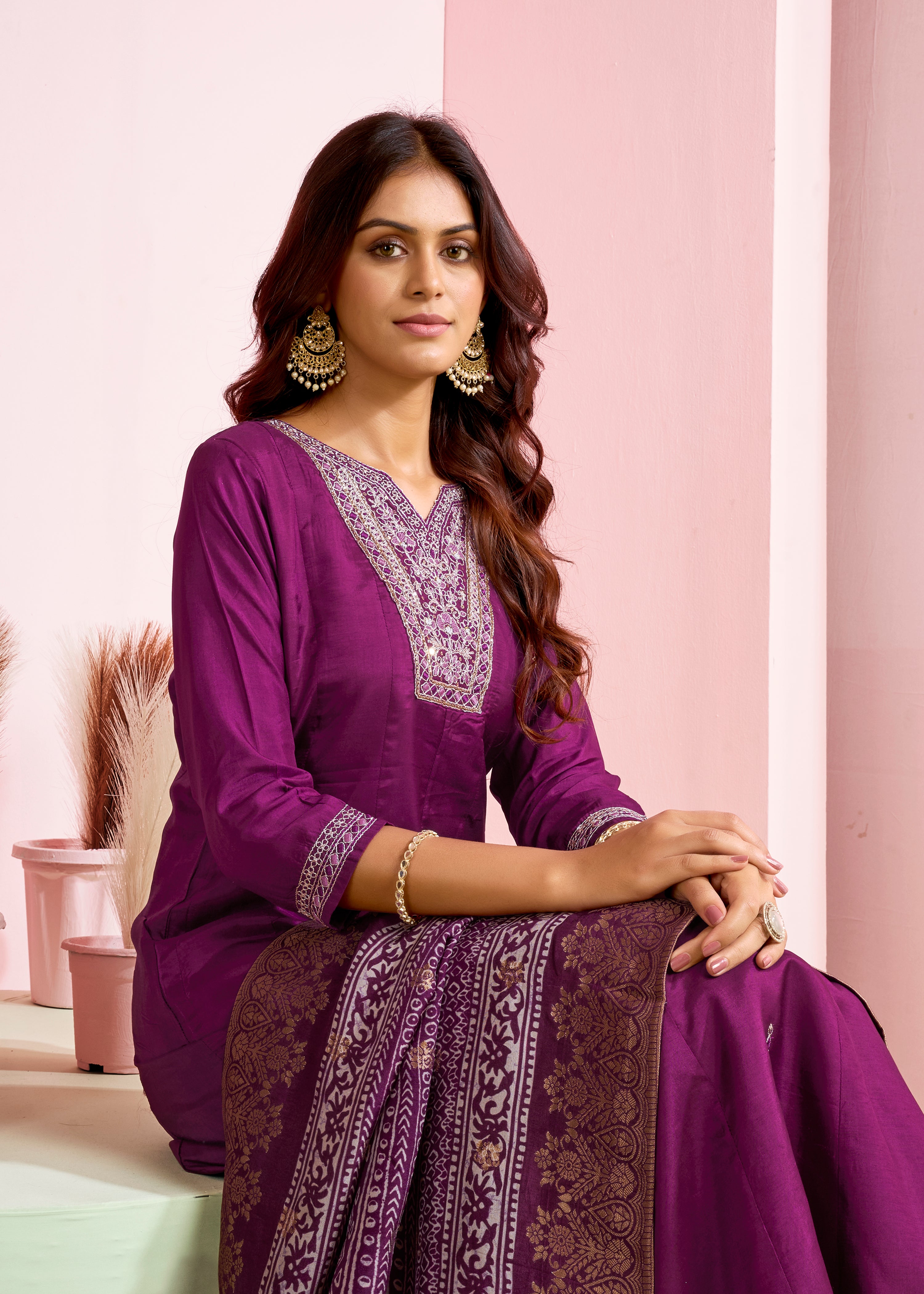 Krina Flair Suit - Roop Darshan