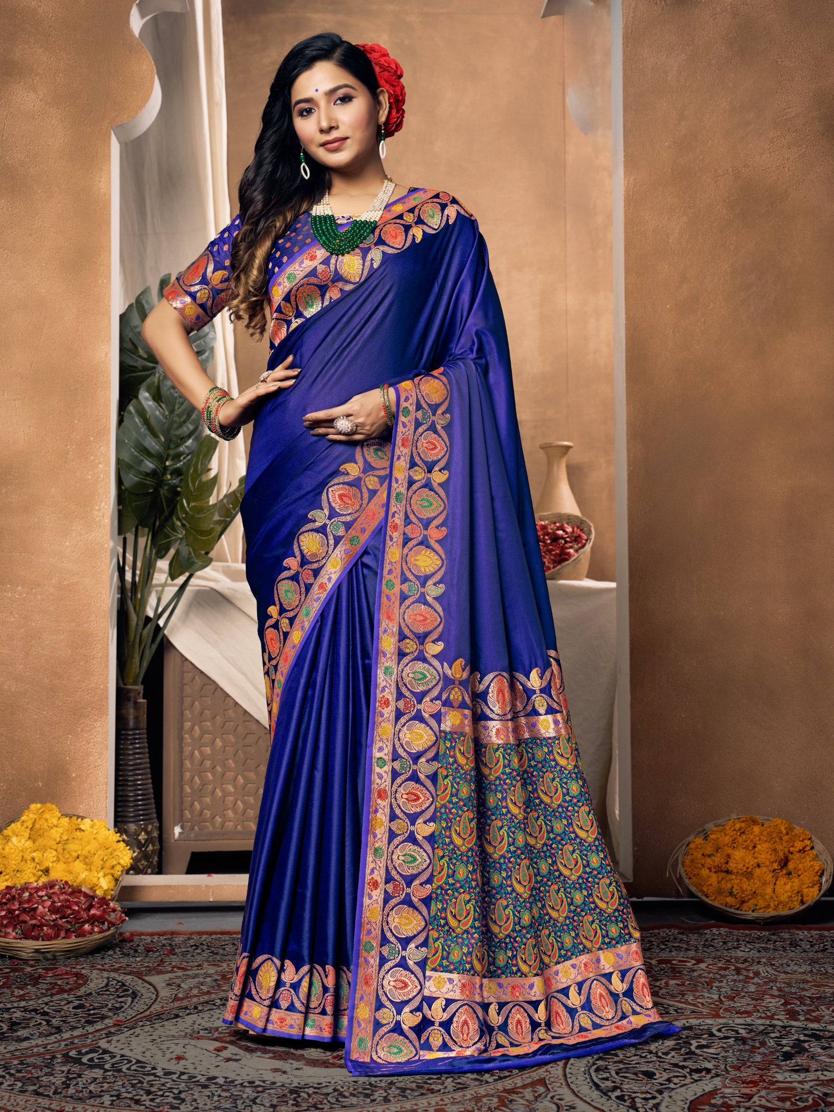 Nilam Saree - Roop Darshan