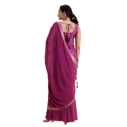 Umangi Silk Palazzo Suit