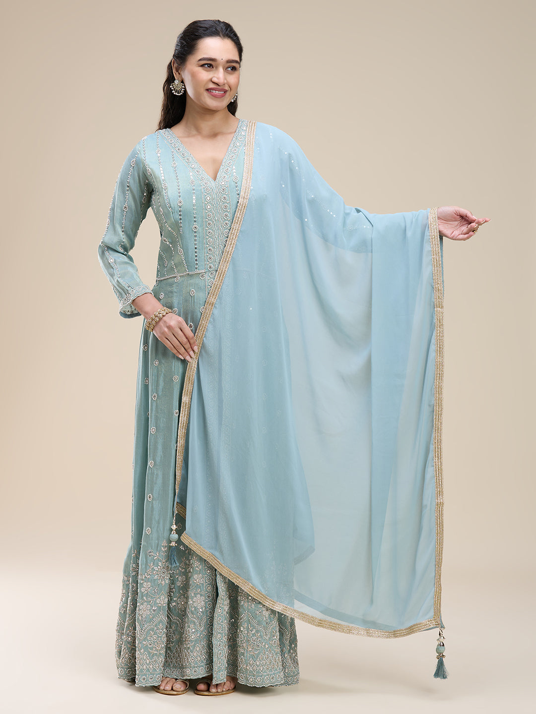 Veena Flair Suit - Roop Darshan