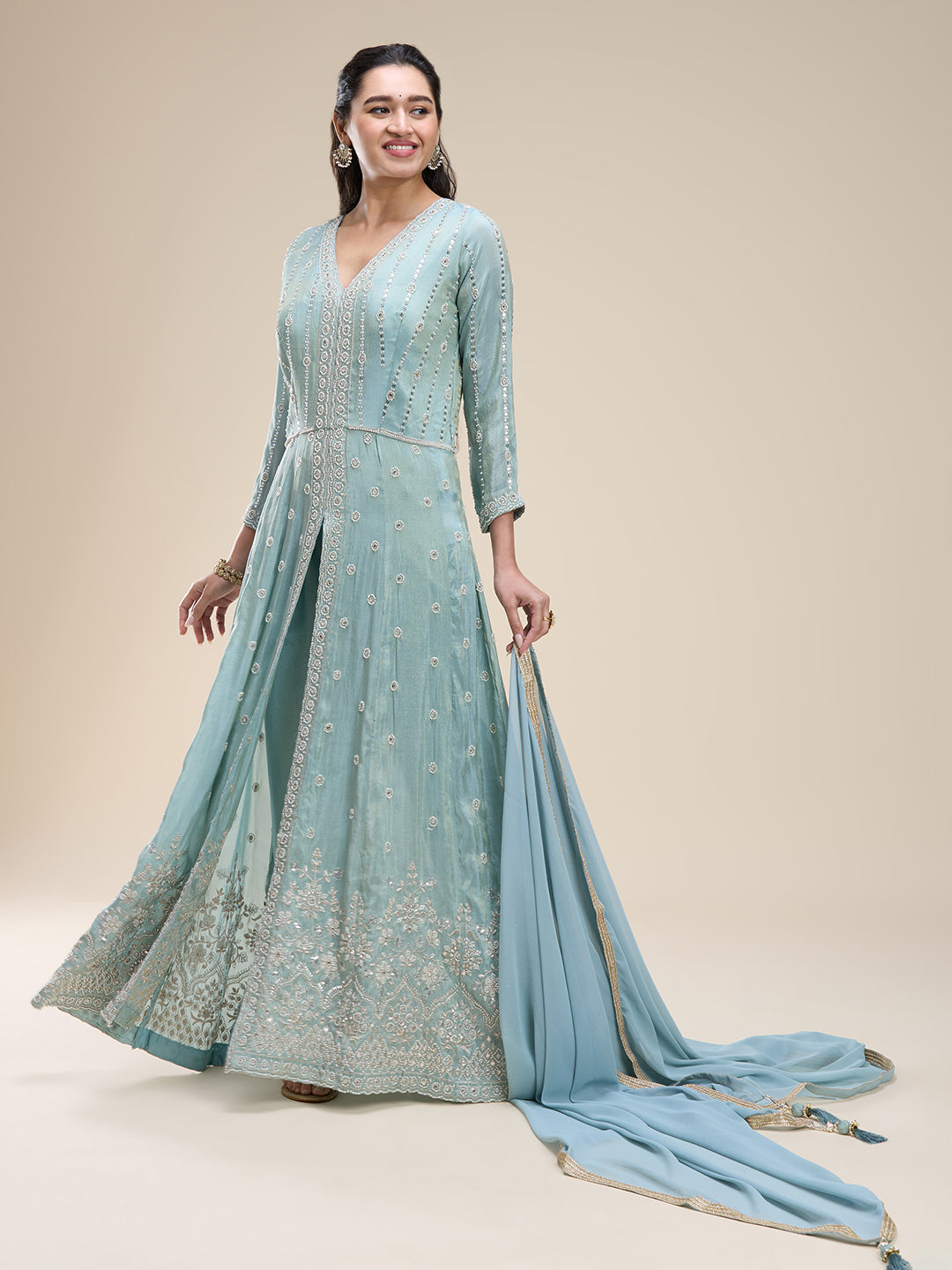 Veena Flair Suit - Roop Darshan