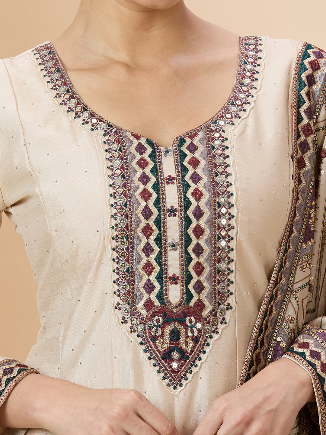 Mahira Flair Suit - Roop Darshan