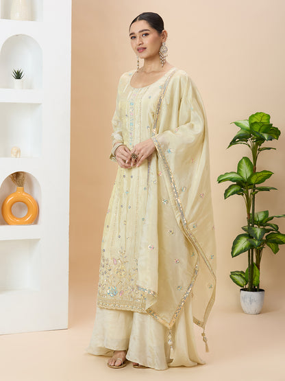 Visha Palazzo Suit - Roop Darshan