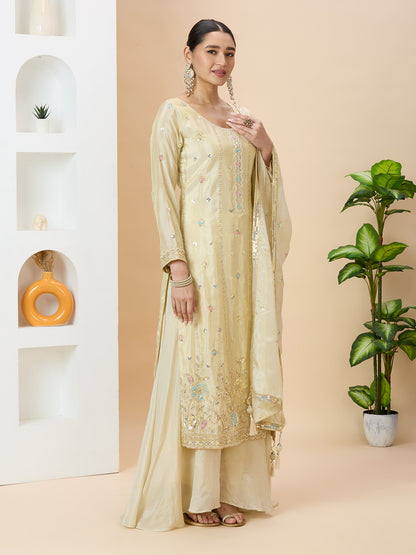 Visha Palazzo Suit - Roop Darshan