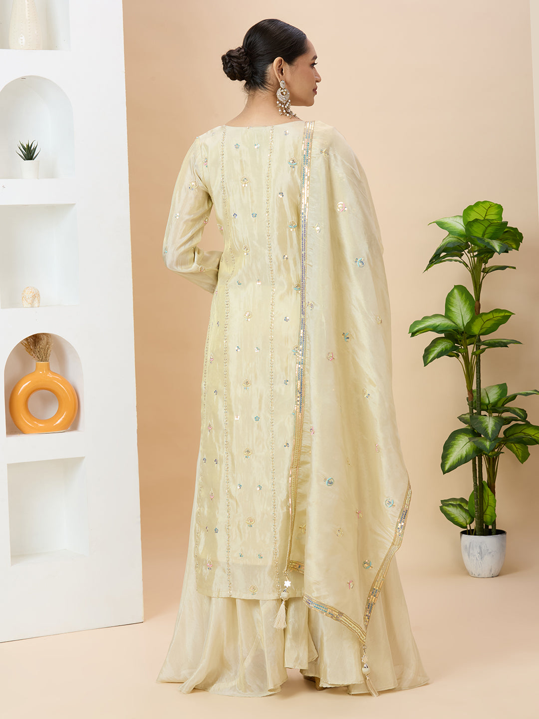 Visha Palazzo Suit - Roop Darshan