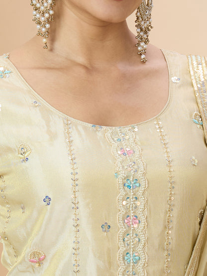 Visha Palazzo Suit - Roop Darshan